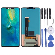 LCD Screen and Digitizer Full Assembly (No Fingerprint Identification) for Huawei Mate 20 Pro / LYA-L09 / LYA-L29 / LYA-AL00 / LYA-TL00 / LYA-AL10 / LYA-L0C(Black)