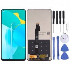 LCD Screen and Digitizer Full Assembly for Huawei Nova 7 SE / CDY-AN00 (Black)