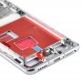 Original Middle Frame Bezel Plate with Side Keys for Huawei P40 (Silver)