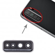 Appareil photo originale Couverture Objectif pour Huawei P40 Lite 5G / Nova 7 SE (Noir)
