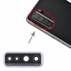 Caméra d'origine pour objectif de couverture Huawei P40 Lite 5G / Nova 7 SE (Argent)