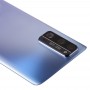 Original Battery Back Täck med linsskyddet för Huawei Honor 30 Pro (Silver)