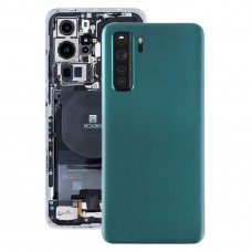 Originální baterie Zadní kryt s kamerou krycím sklem pro Huawei P40 Lite 5G / Nova 7 SE (Green)