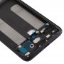 LCD marco frontal de la carcasa del bisel Placa para Xiaomi Mi CC9 / 9 Lite (Negro)