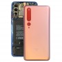 כריכה אחורית סוללה מקורית עבור Xiaomi Mi 10 5G (זהב)
