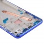 LCD marco frontal de la carcasa del bisel Placa para Xiaomi redmi K30 5G (azul)