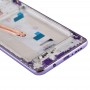 წინა საბინაო LCD ჩარჩო Bezel Plate for Xiaomi Redmi K30 5G (Purple)