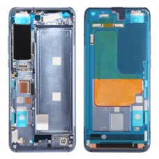 Преден Housing LCD Frame Bezel Plate за Xiaomi Mi 10 5G / Mi 10 Pro 5G (сиво)