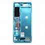LCD marco frontal de la carcasa del bisel Placa para Xiaomi MI 10 5G / 5G MI 10 Pro (azul)