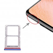 SIM Card Tray + SIM Card Tray for Xiaomi Redmi K30 5G(Blue)