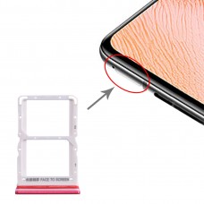 SIM Card Tray + SIM Card Tray for Xiaomi Redmi K30 5G(Red)