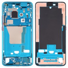 Front Housing LCD Frame Bezel Plate With Side Keys for Xiaomi Redmi K30 Pro (Blue)