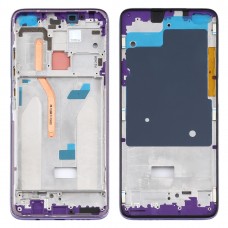 წინა საბინაო LCD ჩარჩო Bezel Plate for Xiaomi Redmi K30, 4G Version (Purple)