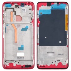 წინა საბინაო LCD ჩარჩო Bezel Plate for Xiaomi Redmi K30, 4G ვერსია (წითელი)