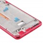 წინა საბინაო LCD ჩარჩო Bezel Plate for Xiaomi Redmi K30, 4G ვერსია (წითელი)