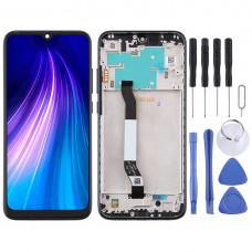 LCD Screen and Digitizer Full Assembly with Frame for Xiaomi Redmi Note 8(Black)