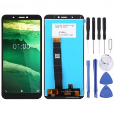 LCD Screen and Digitizer Full Assembly for Nokia C1 (Black)