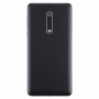 ბატარეის უკან საფარის Power & მოცულობა ღილაკს Flex Cable & კამერა ობიექტივი Cover for Nokia 5 TA-1024 TA-1027 TA-1044 TA-1053 (Black)