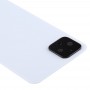 חזרה סוללה כיסוי עם מצלמה עדשה כיסוי עבור Google פיקסל 4 (לבן)