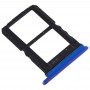SIM-kort fack + SIM-kort fack för Realme X2 Pro (blå)