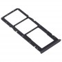 SIM Card Tray + SIM Card Tray + Micro SD Card Tray for OPPO Realme 5(Black)
