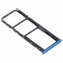 SIM-карти лоток + SIM-карти лоток + Micro SD-карти лоток для OPPO Realme 5 (синій)