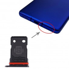 SIM Card Tray + SIM Card Tray for OnePlus 8 Pro (Black)
