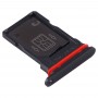 SIM card originale vassoio + vassoio di carta di SIM per OnePlus 8 (nero)