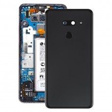 Battery Back Cover with Camera Lens & Fingerprint Sensor for LG G8 ThinQ / LMG820QM7 LM-G820UMB LMG820UM1 (US Version)(Black)