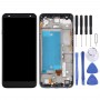 LCD Screen and Digitizer Full Assembly with Frame for LG K40 LMX420 / X4 2019 / K12 Plus, Single SIM (Black)