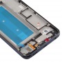 Rama przednia Obudowa LCD Bezel Plate dla LG K50 / K12 / MAX / LMX520BMW LMX520EMW (podwójne SIM Version) (czarny)