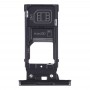 SIM karta Tray + SIM karta zásobník + Micro SD Card Tray pro Sony Xperia XZ2 (Black)