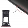 SIM ბარათის Tray + SIM ბარათის Tray + Micro SD Card Tray for Sony Xperia XZ2 Compact (ყავისფერი)