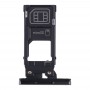SIM karta Tray + Micro SD Card Tray pro Sony Xperia XZ3 (Black)