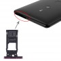 SIM Card Tray + Micro SD Card Tray for Sony Xperia XZ3(Purple)