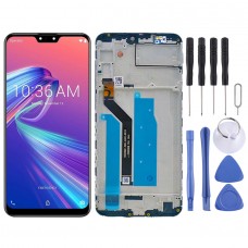 LCD Screen and Digitizer Full Assembly with Frame for Asus Zenfone Max Pro M2 ZB631KL X01BDA (Black)