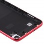 AsusのZenfoneライブ（L2）（赤）用のサイドキーとバッテリー裏表紙
