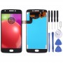 LCD Screen and Digitizer Full Assembly with Hole for Motorola E4 XT1767 / XT1768 (US Version)(Black)
