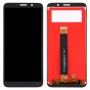 LCD-näyttö ja Digitizer edustajiston Motorola Moto E6 Play (musta)