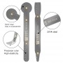 BEST BST-211A/B Universal Mobile Phone Repair Opener Tool Metal Disassemble Crowbar Metal Steel Pry Tool Set