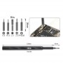 MEILLEUR BST-500 12 en 1 multifonctions de précision et pratique rapide désassemblage Tool Kit pour iPhone