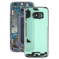 Copertura posteriore trasparente della batteria con la macchina fotografica Lens Cover per Samsung Galaxy S7 / G930A G930F SM-G930F (trasparente)