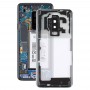 Trasparente copertura posteriore della batteria con la macchina fotografica copriobiettivo per Samsung Galaxy S9 + / G965F G965F / DS G965U G965W G9650 (trasparente)