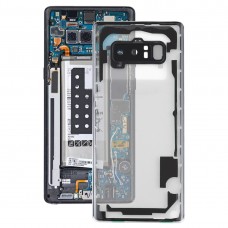 Transparent Battery Back Cover with Camera Lens Cover for Samsung Galaxy Note 8 / N950F N950FD N950U N950W N9500 N950N(Transparent)