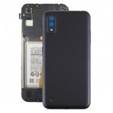Аккумулятор Задняя крышка для Samsung Galaxy A01 (черный)