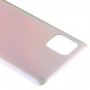 Batterie-rückseitige Abdeckung für Samsung Galaxy A91 (Silber)