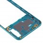 Средний кадр ободок Тарелка для Samsung Galaxy A30s (синий)