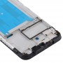 Front Housing LCD Frame Bezel Plate for Samsung Galaxy A01 (Black)