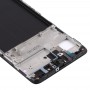 Преден Housing LCD Frame Bezel Plate за Samsung Galaxy A51 (черен)