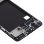 Frontgehäuse LCD-Feld-Anzeigetafelplatte für Samsung Galaxy A51 (schwarz)